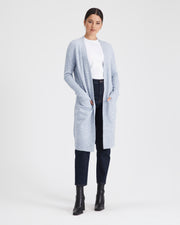 TORONTO LONG CARDIGAN - CORNFLOWER BLUE